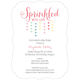 Pink Sprinkled with Love Shower Invitations Image 3 of 6